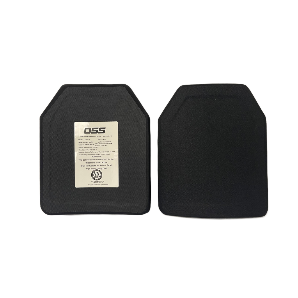 OSS NIJ CERTIFIED LIGHTWEIGHT LEVEL III RIFLE ARMOR PLATE