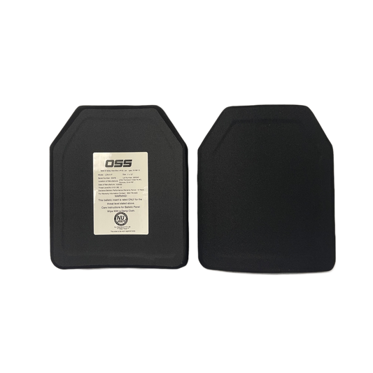 OSS NIJ CERTIFIED LIGHTWEIGHT LEVEL III RIFLE ARMOR PLATE